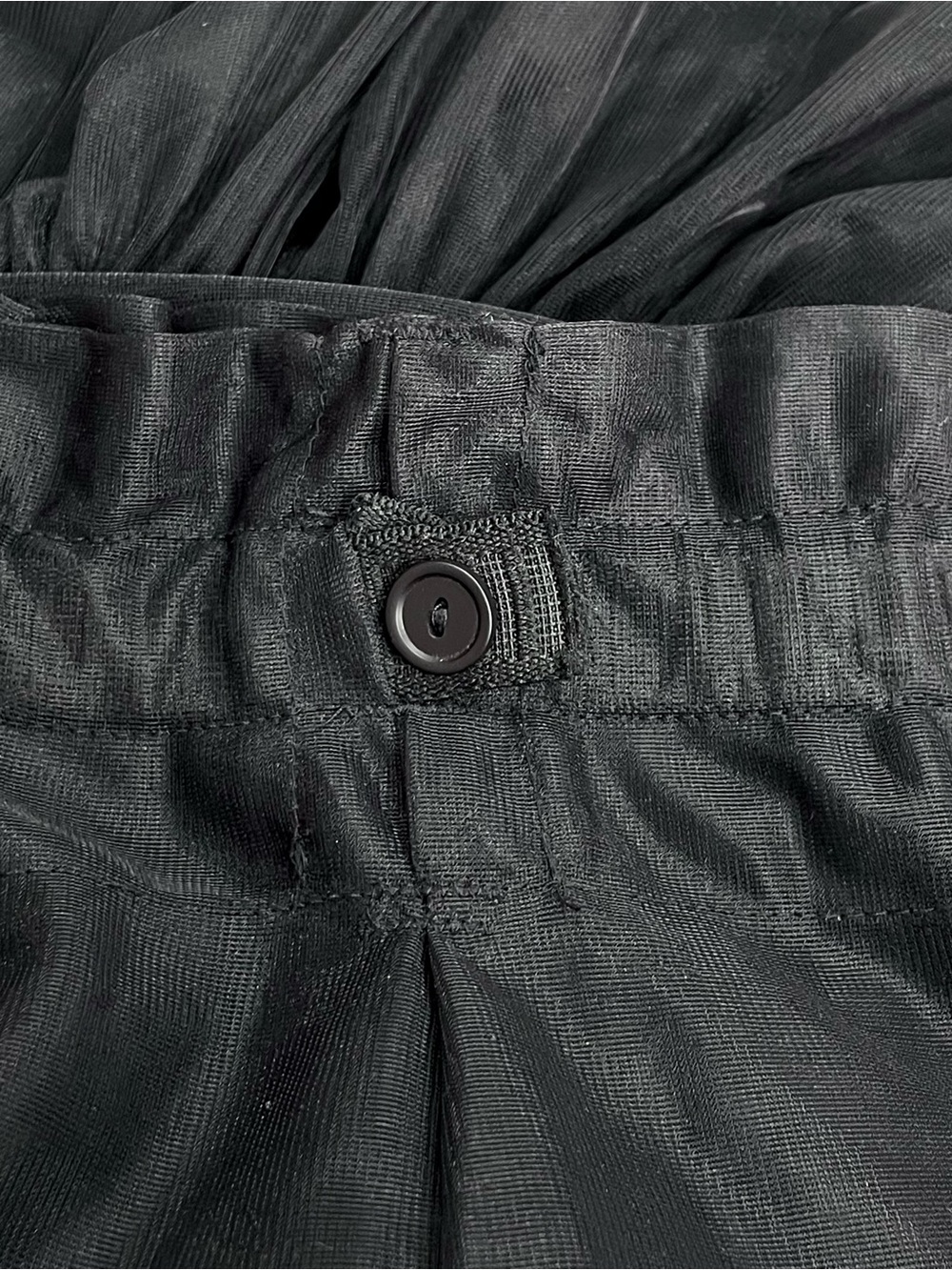 Vtg Malco Modes Black Petticoat Full Tulle Rockabilly Square Dance Underskirt M - Picture 8 of 9